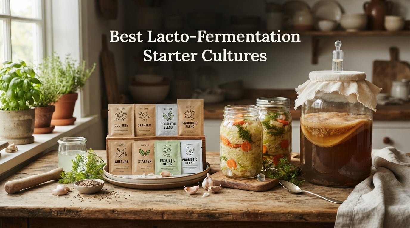 8 Best Lacto-Fermentation Starter Cultures (2026)