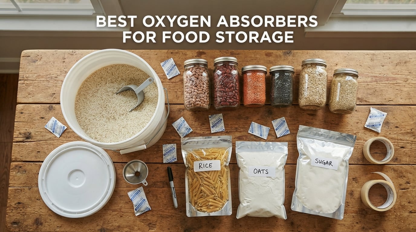 8 Best Oxygen Absorbers for Food Storage (August 2026)