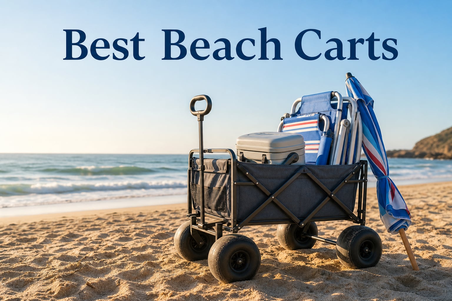 8 Best Beach Carts (August 2026) for Soft Sand and Family Gear