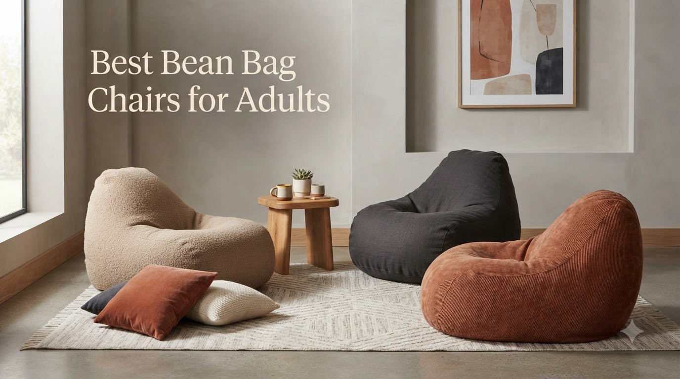 12 Best Bean Bag Chairs for Adults (August 2026)