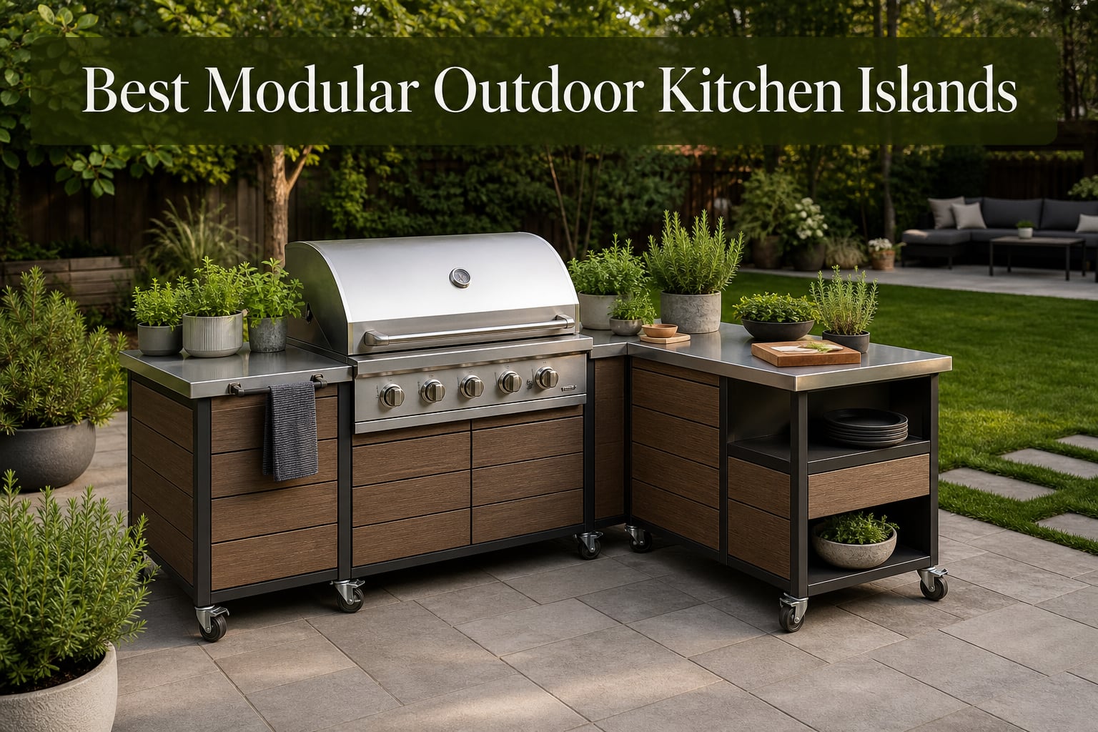 Best Modular Outdoor Kitchen Islands