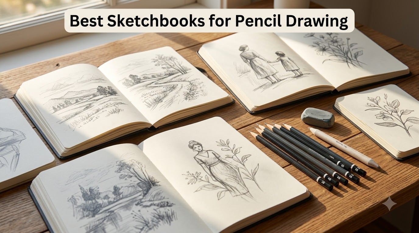 12 Best Sketchbooks for Pencil Drawing (August 2026)