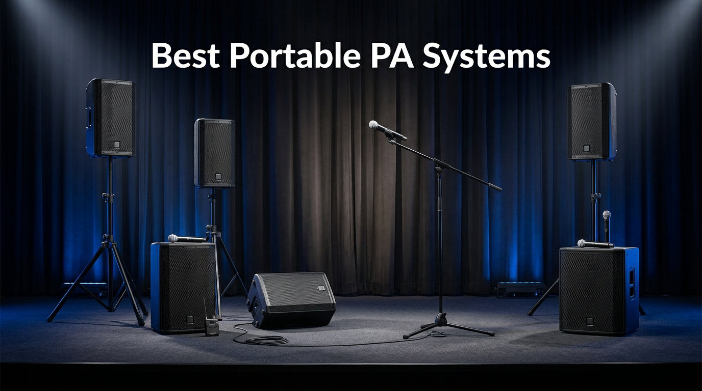8 Best Portable PA Systems (August 2026)