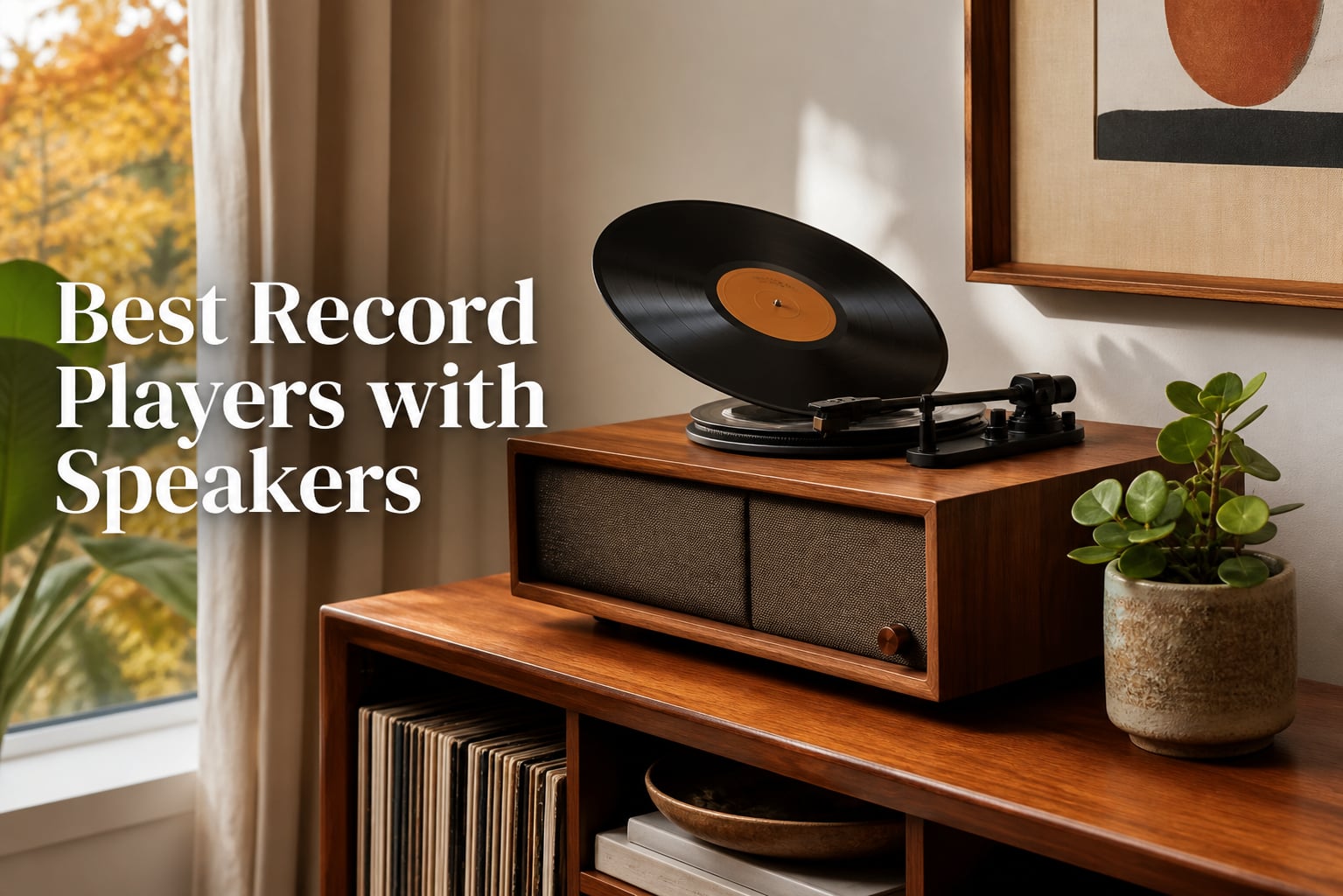 6 Best Record Players with Speakers (August 2026)