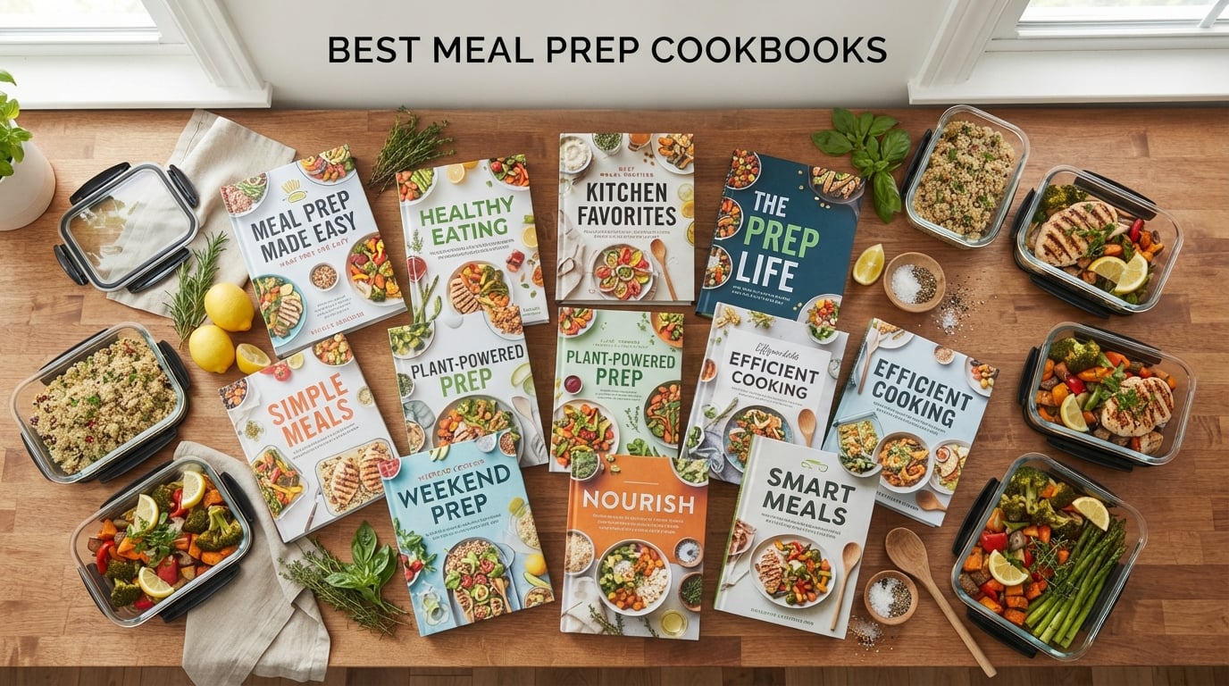 10 Best Meal Prep Cookbooks (August 2026)