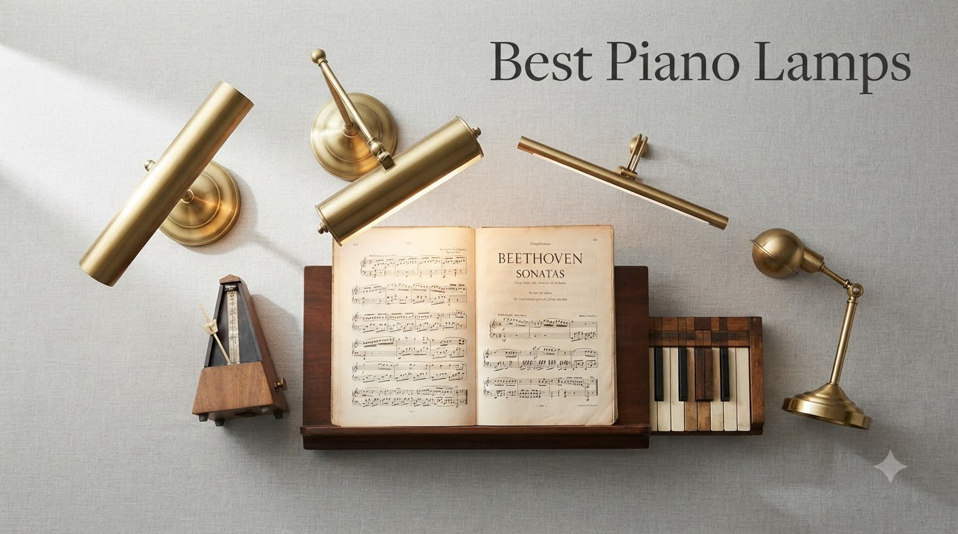 12 Best Piano Lamps (August 2026)