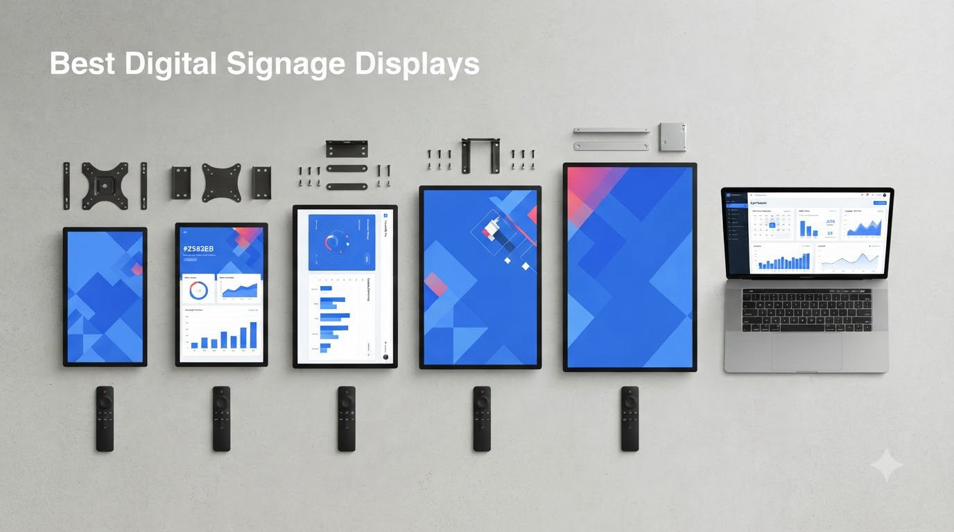 12 Best Digital Signage Displays (August 2026)