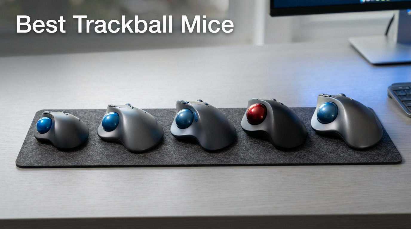 8 Best Trackball Mice (August 2026) Ergonomic Picks for Wrist Pain
