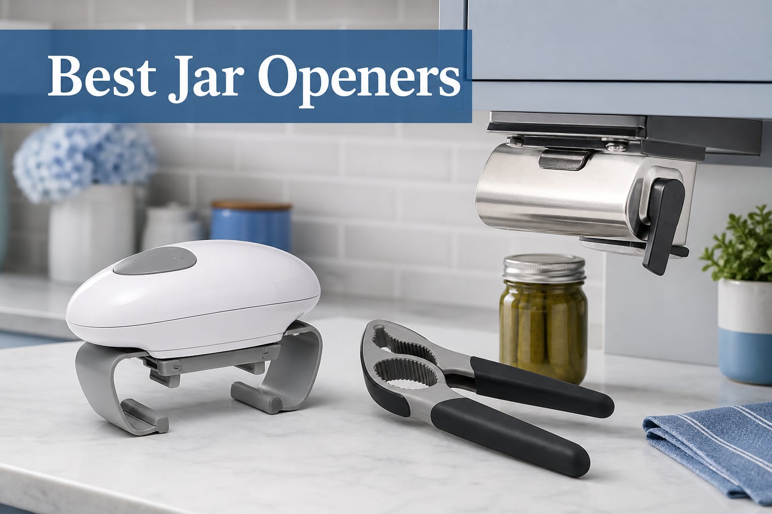 8 Best Jar Openers (August 2026) for Weak Hands and Stubborn Lids