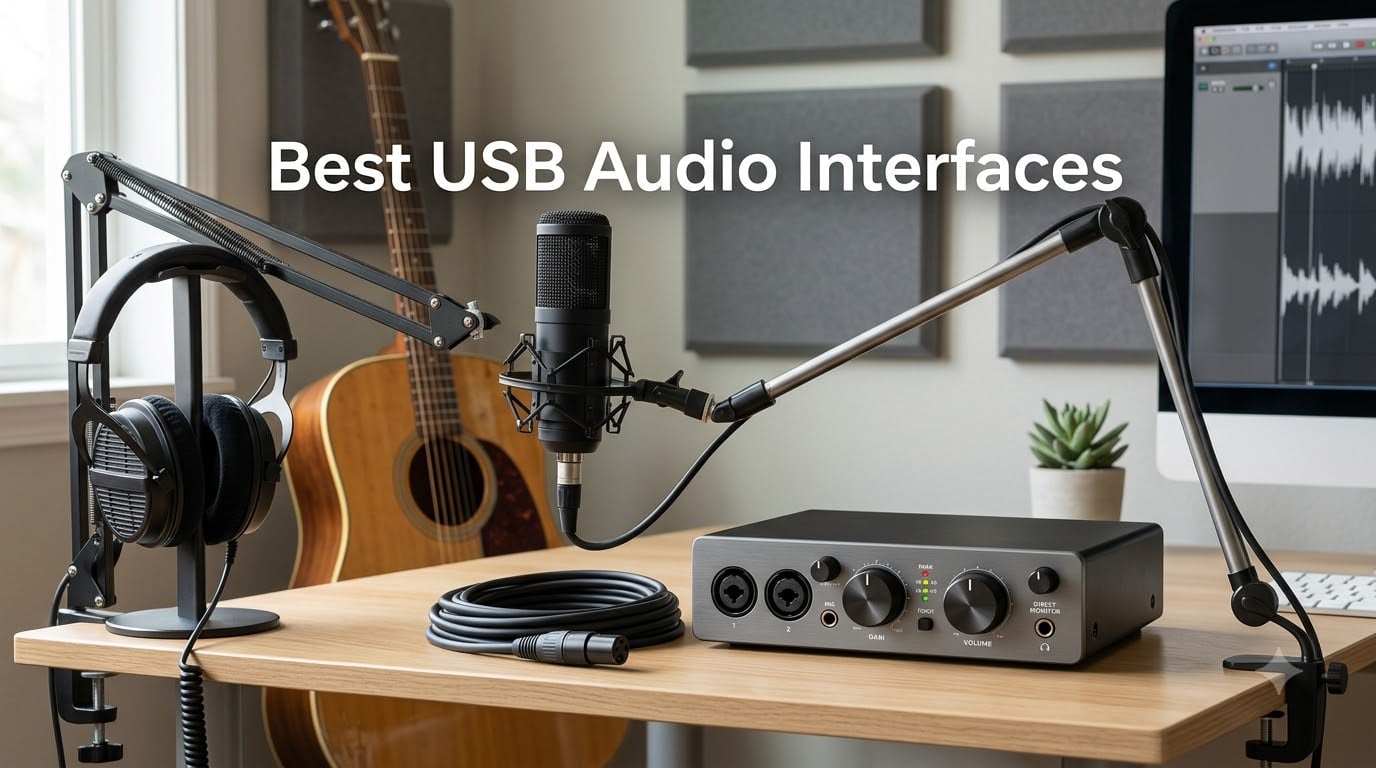 12 Best USB Audio Interfaces (August 2026)