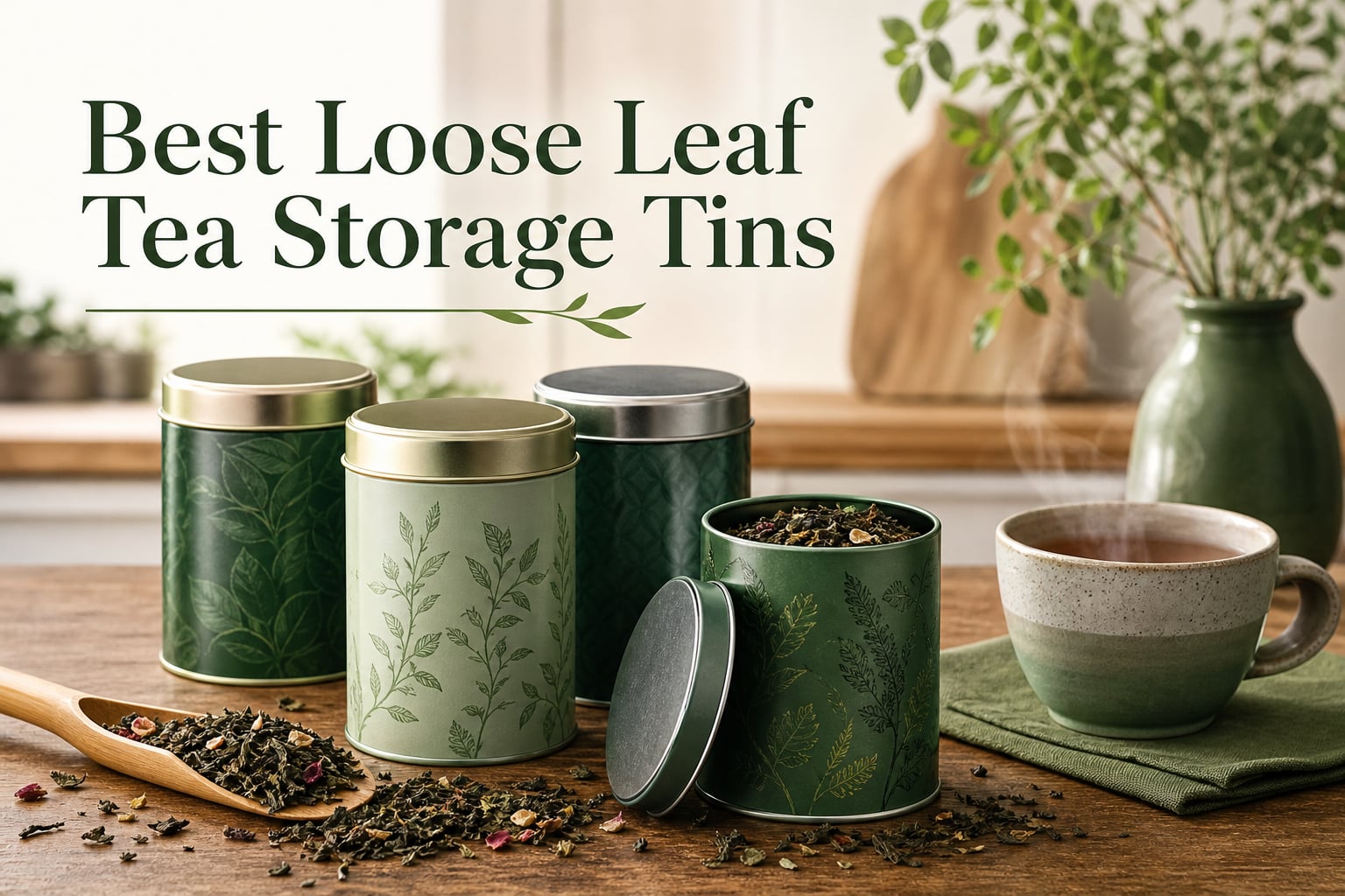10 Best Loose Leaf Tea Storage Tins (August 2026)