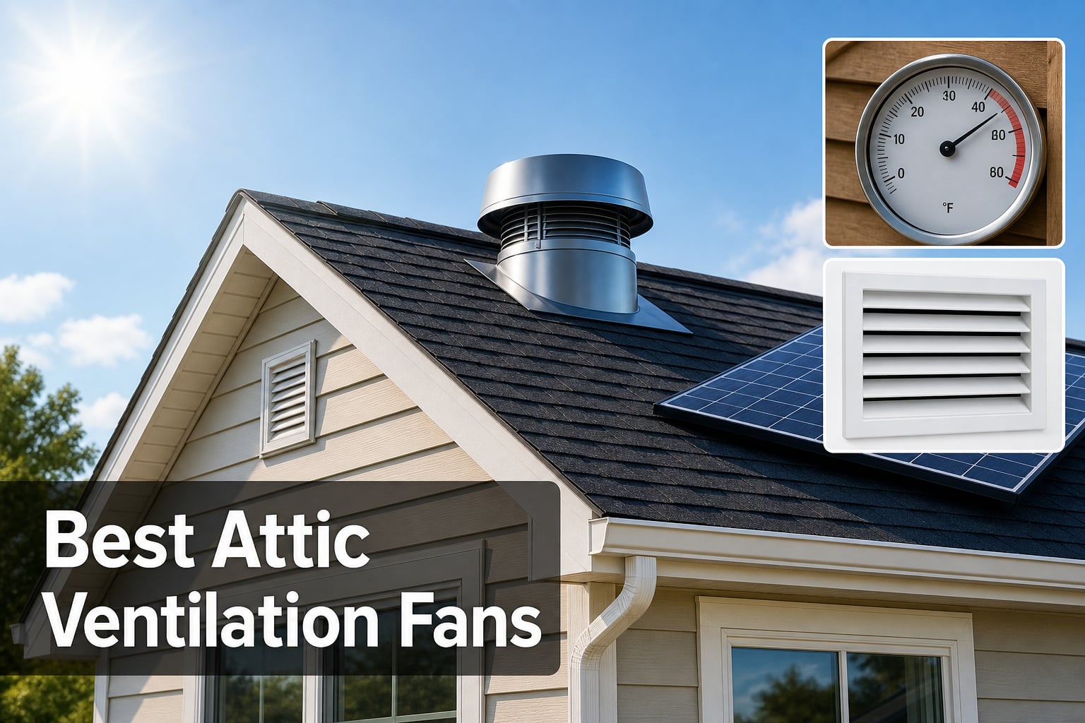 7 Best Attic Ventilation Fans (August 2026)