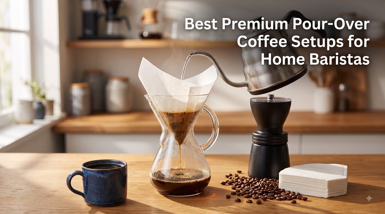 Best Premium Pour-Over Coffee Setups for Home Baristas