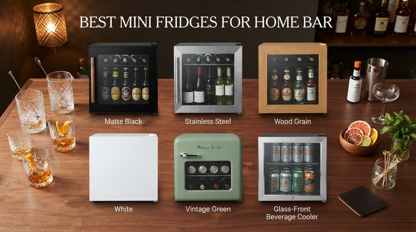 8 Best Mini Fridges for Home Bar (August 2026)