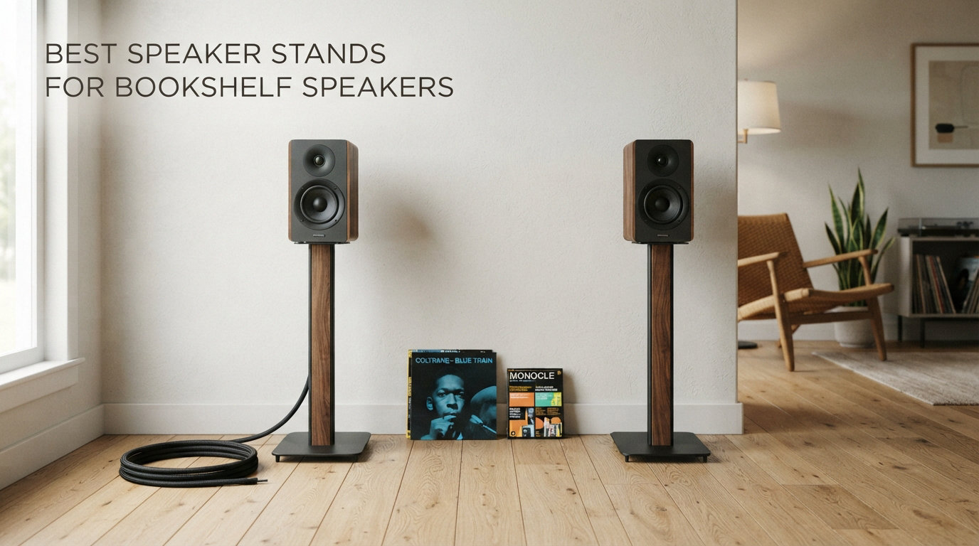 8 Best Speaker Stands for Bookshelf Speakers (August 2026)