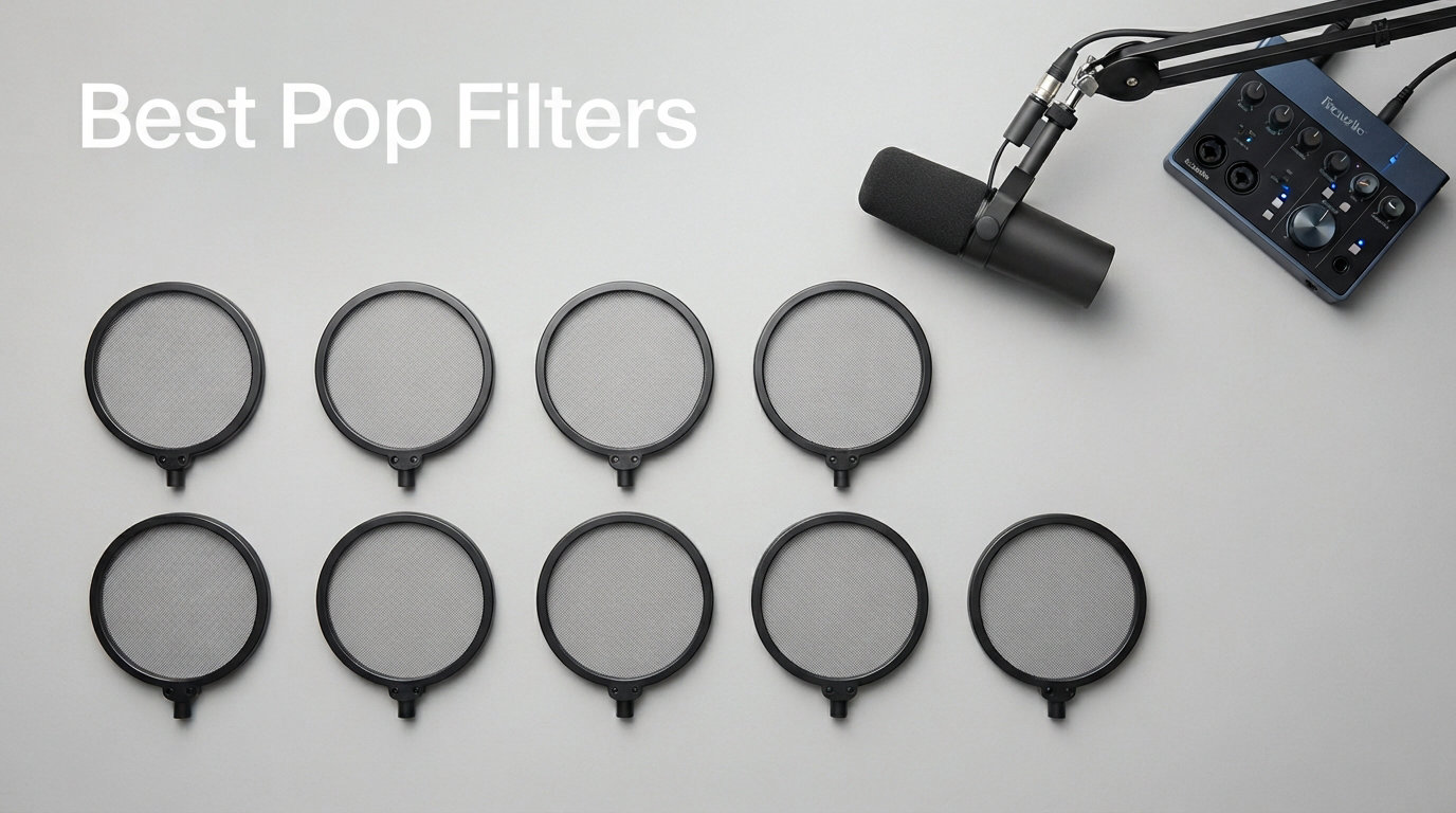8 Best Pop Filters (August 2026)