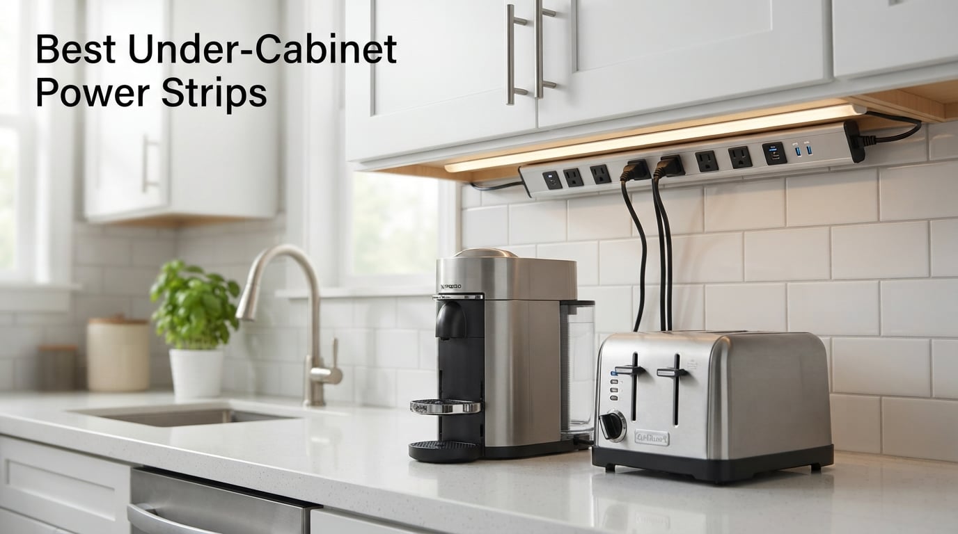 8 Best Under-Cabinet Power Strips (August 2026)