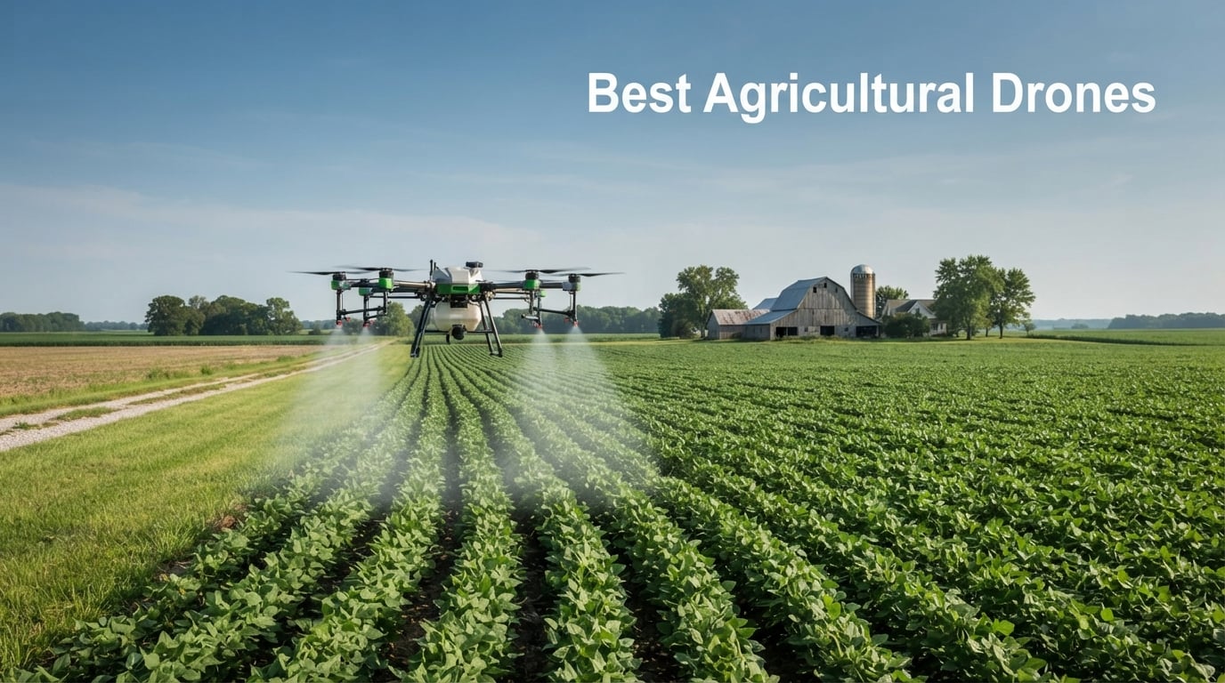 7 Best Agricultural Drones (August 2026) for Spraying and Mapping