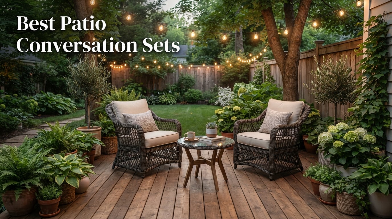 12 Best Patio Conversation Sets (August 2026)