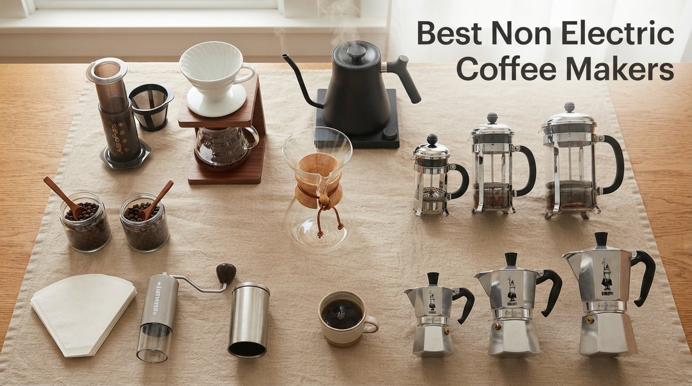 12 Best Non Electric Coffee Makers (August 2026)