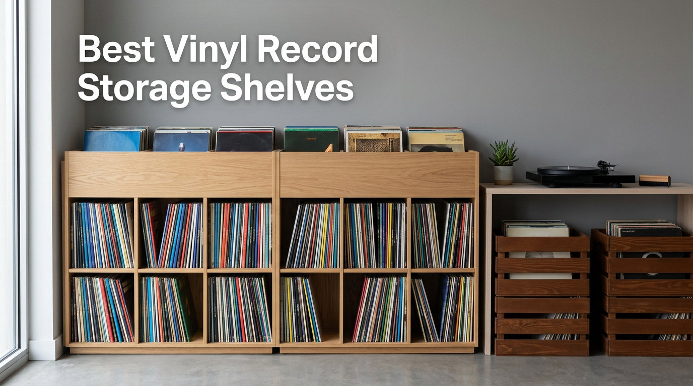 Best Vinyl Record Storage Shelves