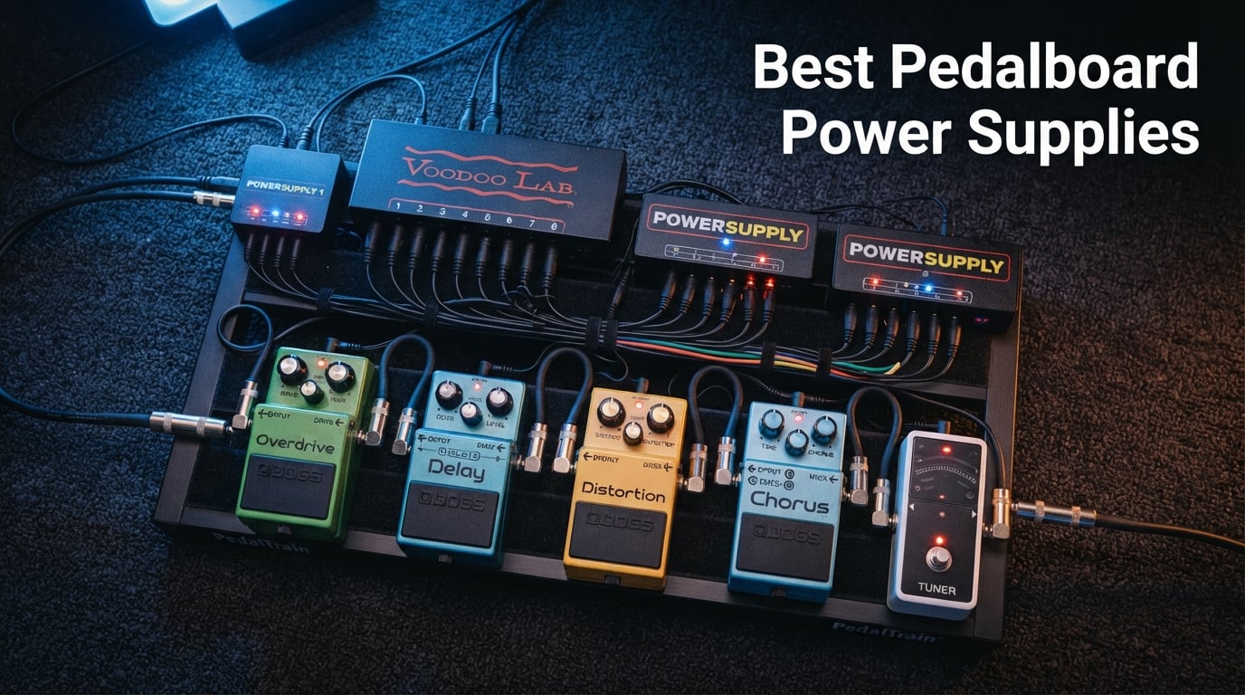 8 Best Pedalboard Power Supplies (August 2026) Quiet and Reliable