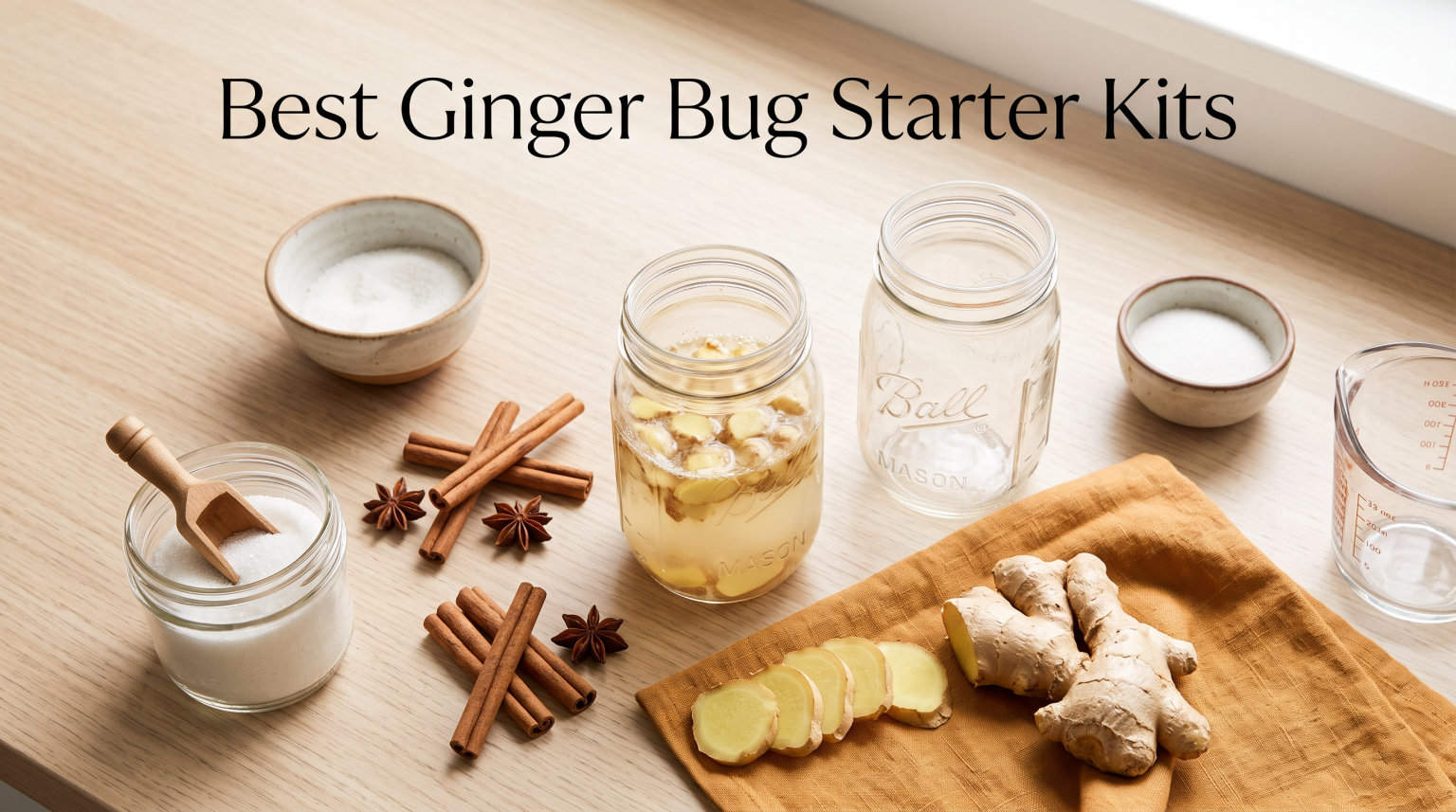 8 Best Ginger Bug Starter Kits (August 2026)