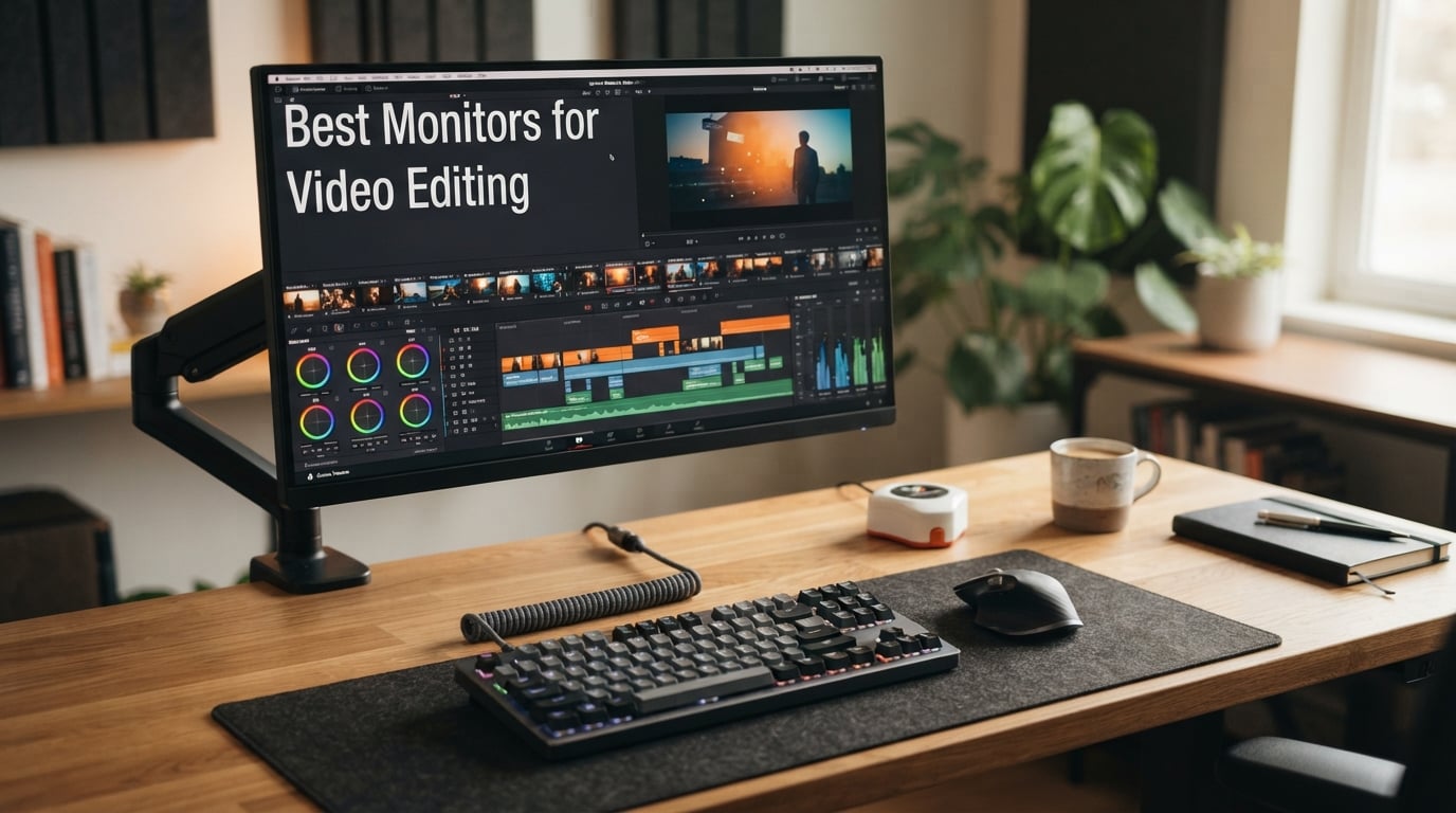 8 Best Monitors for Video Editing (August 2026)