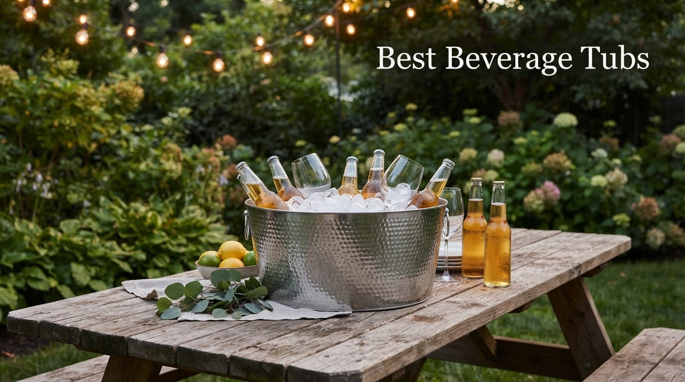 8 Best Beverage Tubs (August 2026) for Parties, Weddings & BBQs