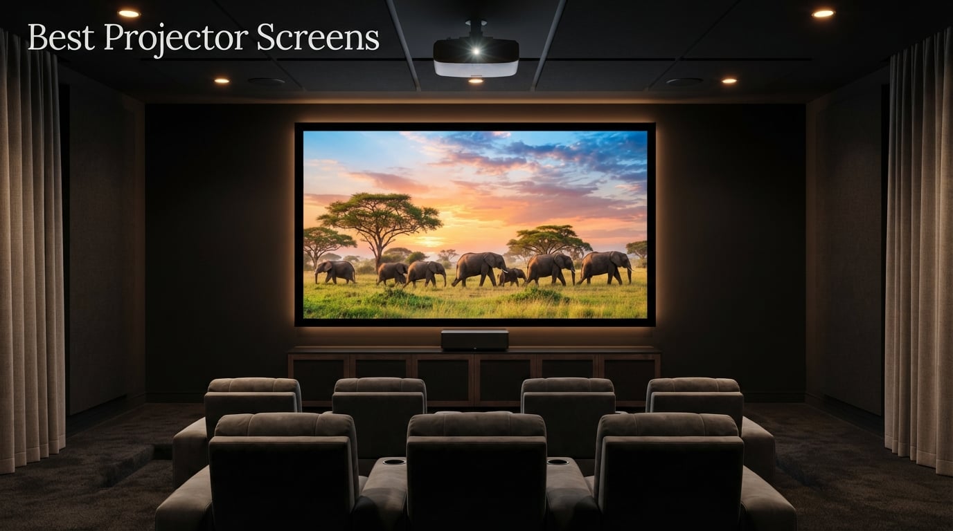 10 Best Projector Screens (August 2026)