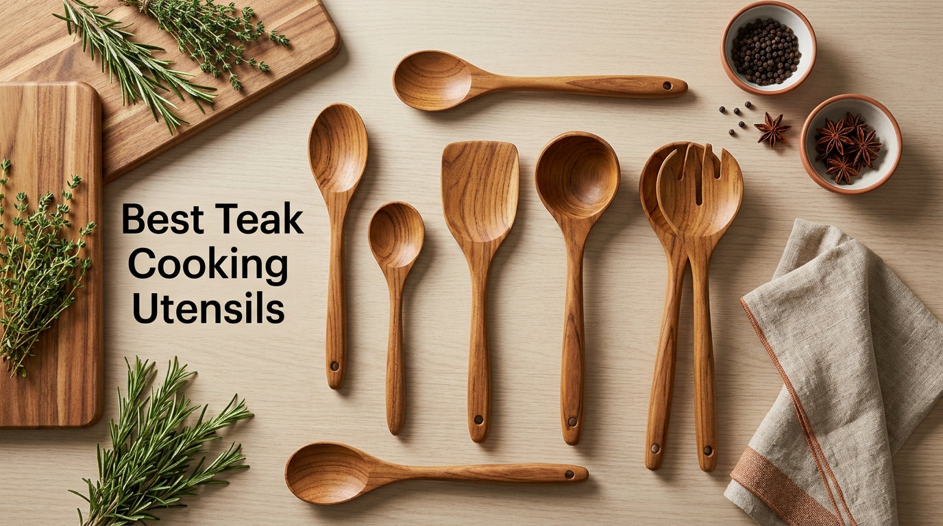 8 Best Teak Cooking Utensils (August 2026)