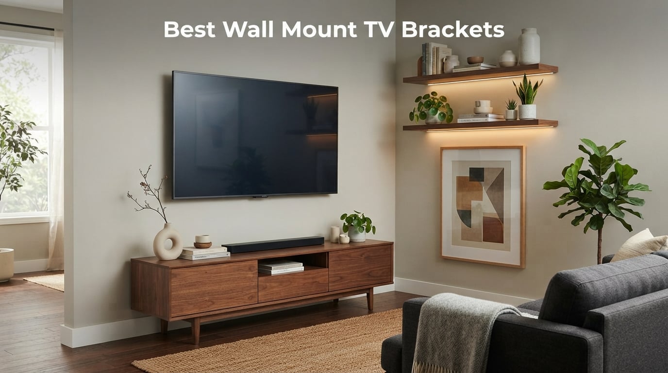 8 Best Wall Mount TV Brackets (August 2026)