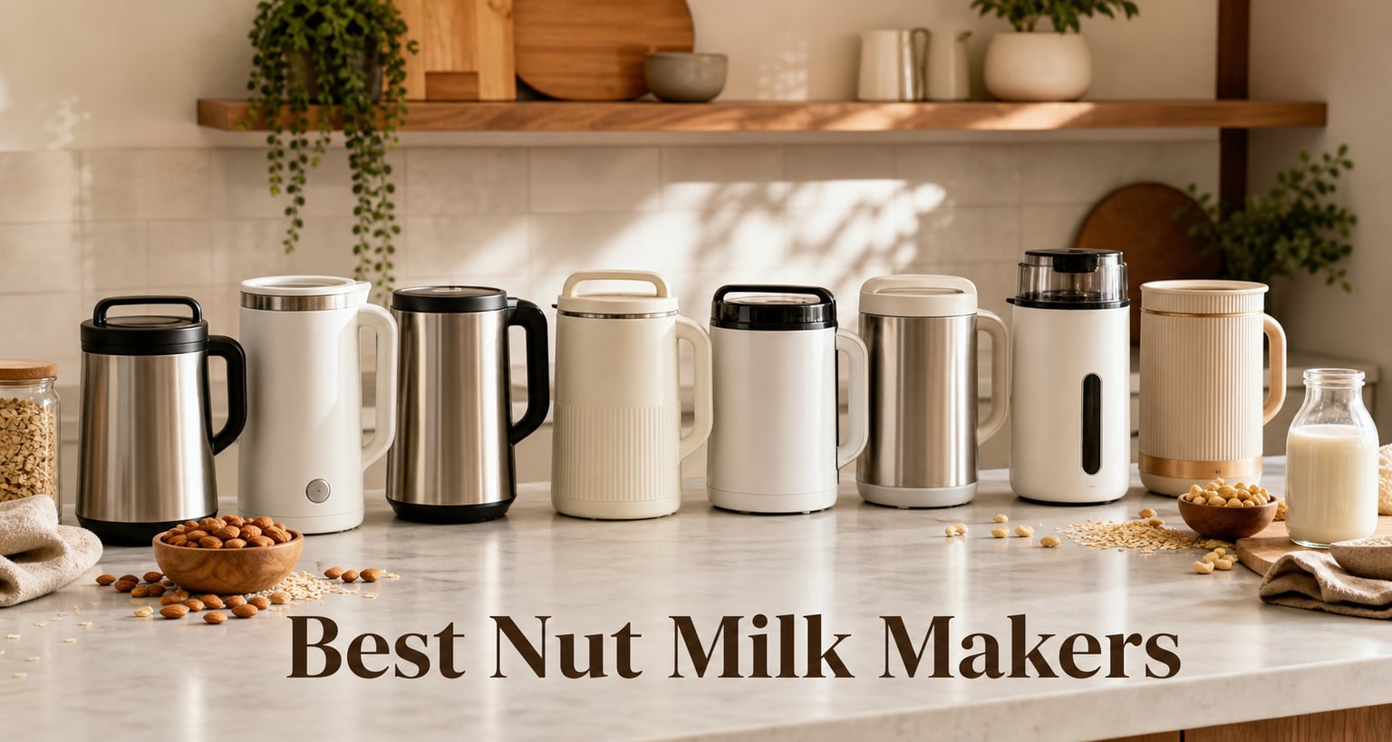 8 Best Nut Milk Makers (August 2026) for Creamy Plant-Based Milk