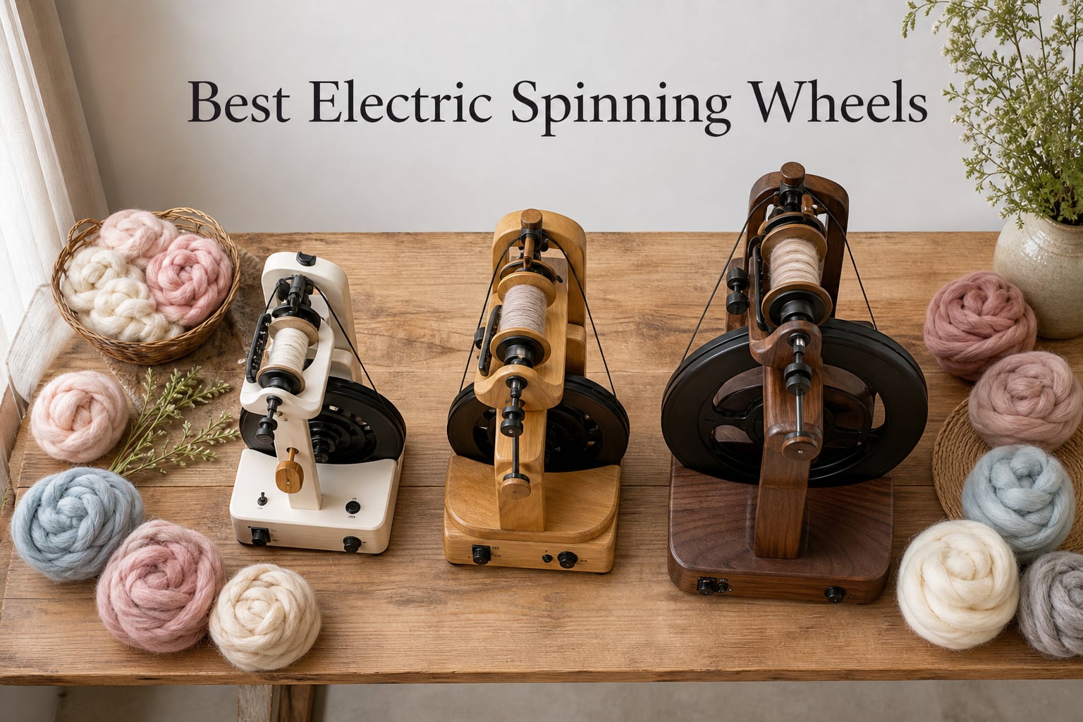 8 Best Electric Spinning Wheels (August 2026)