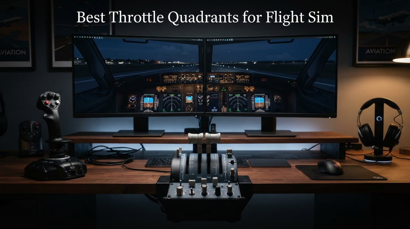 8 Best Throttle Quadrants for Flight Sim (August 2026)