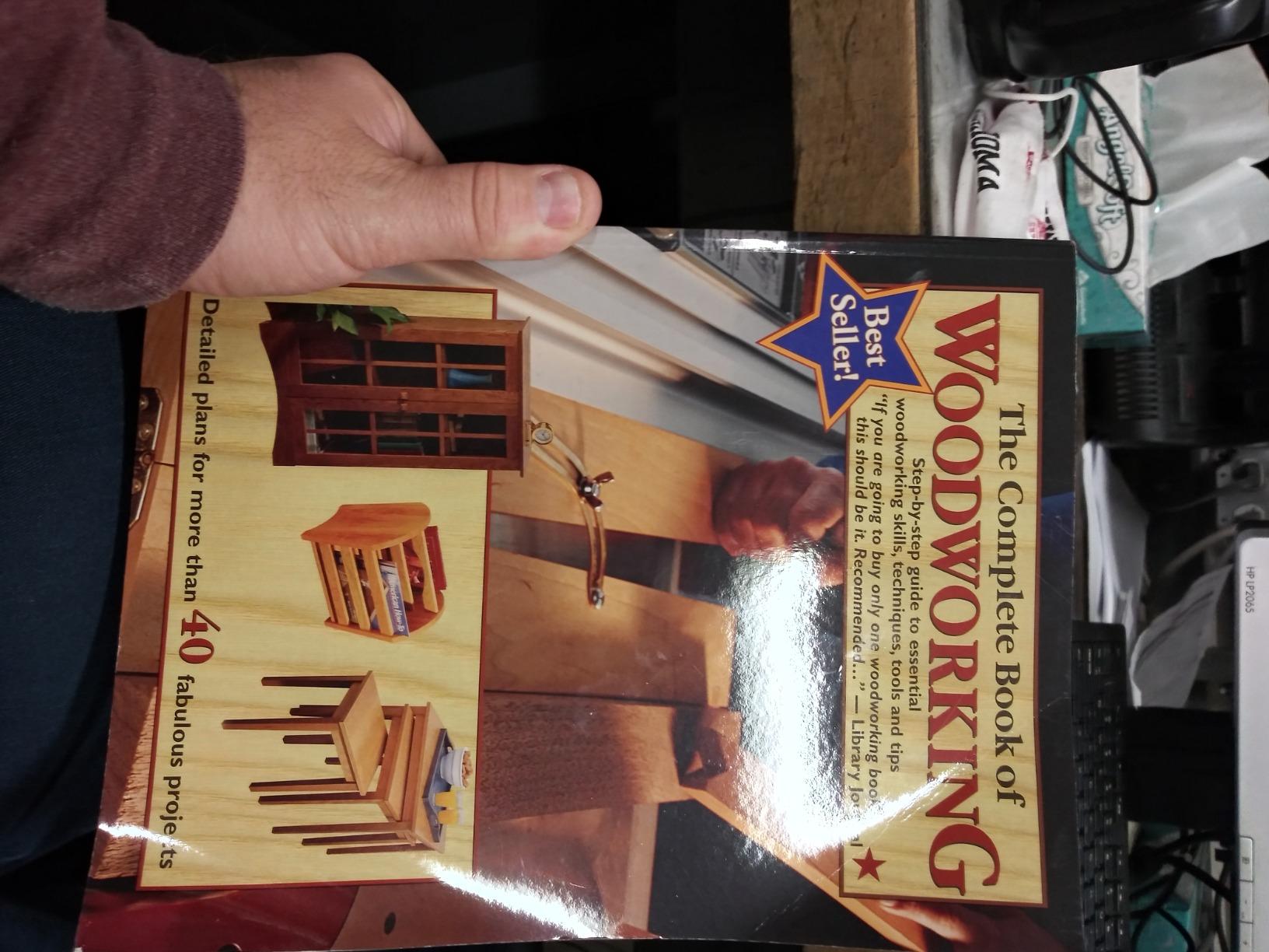 The Complete Book of Woodworking: Step-by-Step Guide to Essential Woodworking Skills, Techniques, Tools and Tips (Landauer) 40+ Easy-to-Follow Projects and Plans, 1,200+ Photos, and Carpentry Basics customer photo 1