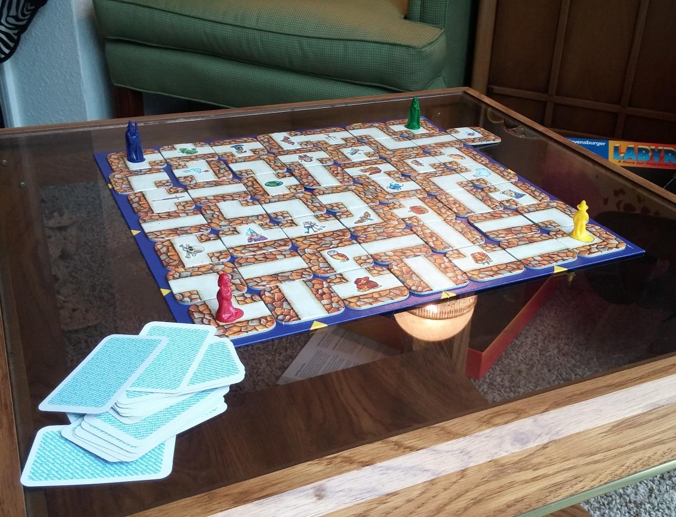 Ravensburger Labyrinth Board Game - A Strategic Maze Challenge for Family Nights - Find Treasures & Block Opponents - MESH Accredited - Great Birthday Gift - 2-4 Players - Kids Ages 7-10 and Older customer photo 2