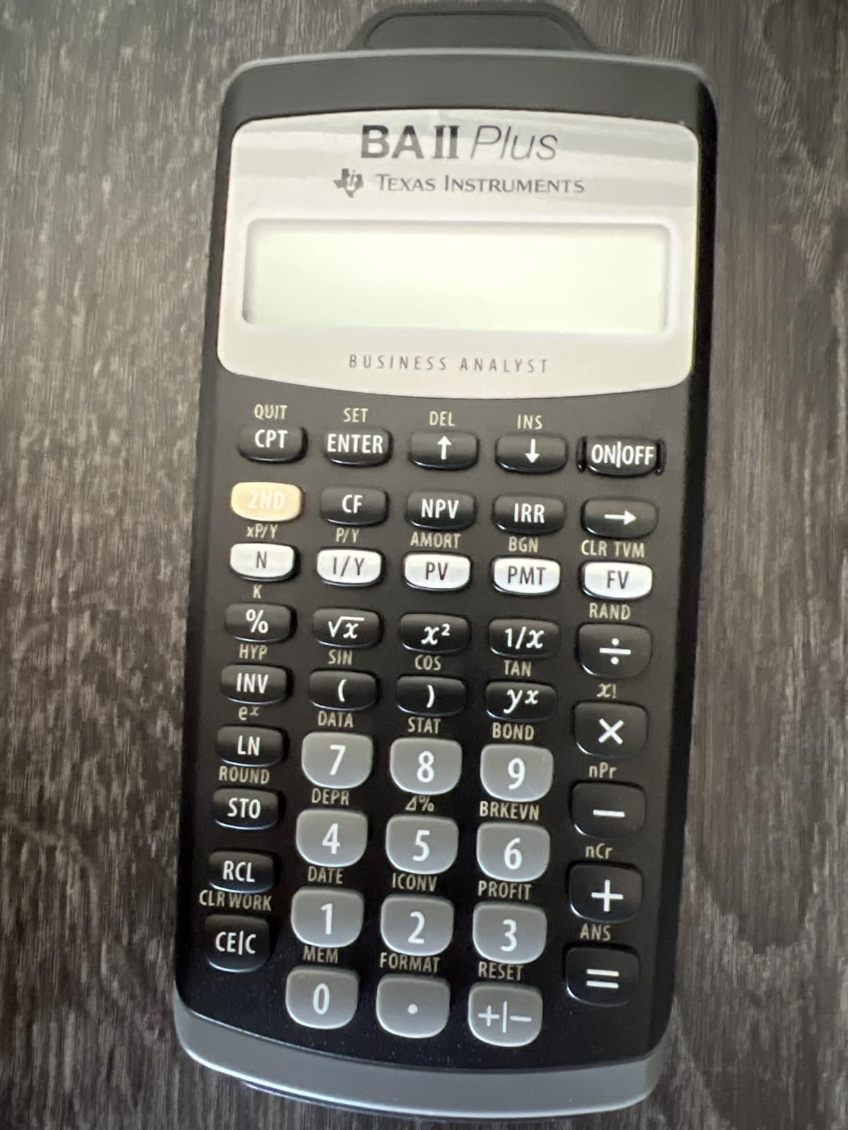 BA II Plus Financial Calculator customer photo 1
