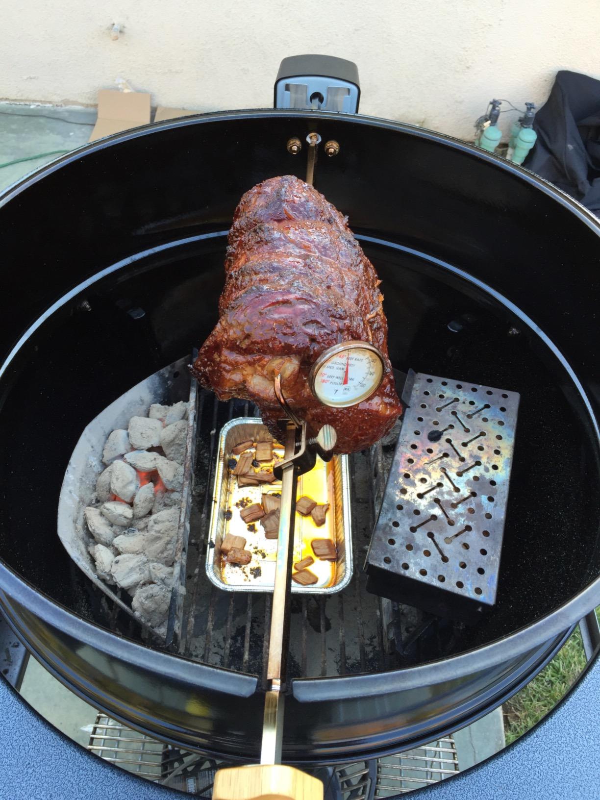 Weber Kettle Grill Rotisserie Kit for 22