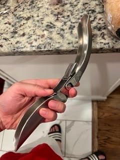 Kuhn Rikon Epicurean Garlic Press, Stainless Steel, 6.5 x 1 x 1.5 inches, Silver customer photo 1