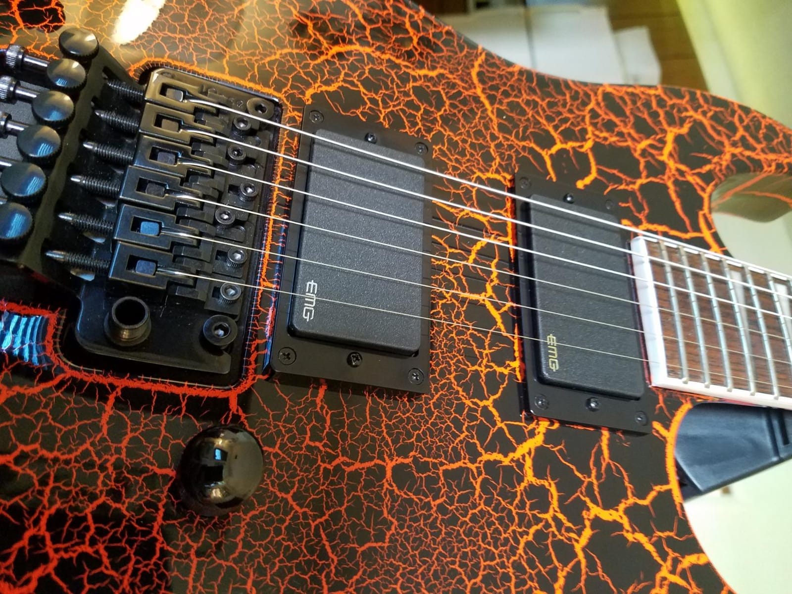 EMG ZW Zakk Wylde Signature Humbucker Guitar Pickup Set, Black customer photo 1