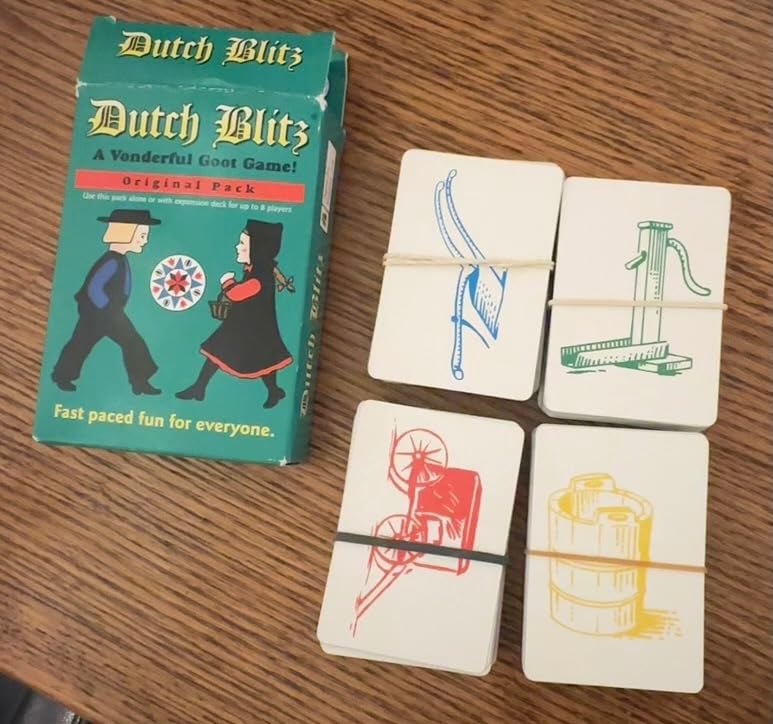 Dutch Blitz Card Game - Original Fast Paced Family Game with 160 Cards customer photo 2