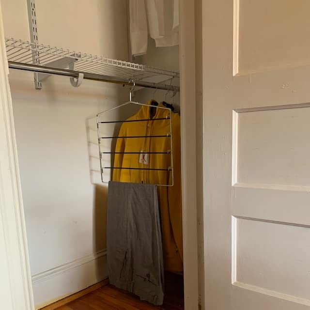 Rubbermaid Configurations Custom Closet Kit, 4-8 Ft. Adjustable Metal Wire Shelving, White Finish, Expandable Organization System, Hardware Included, for Home Closet/Pantry/Laundry/Mudroom customer photo 2