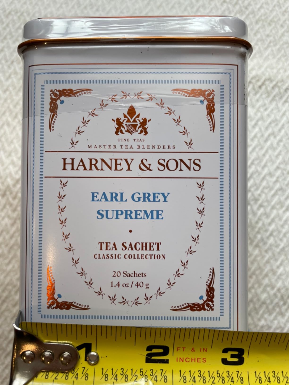 Harney & Sons Earl Grey Supreme, Black Tea, 20 Sachets customer photo 2