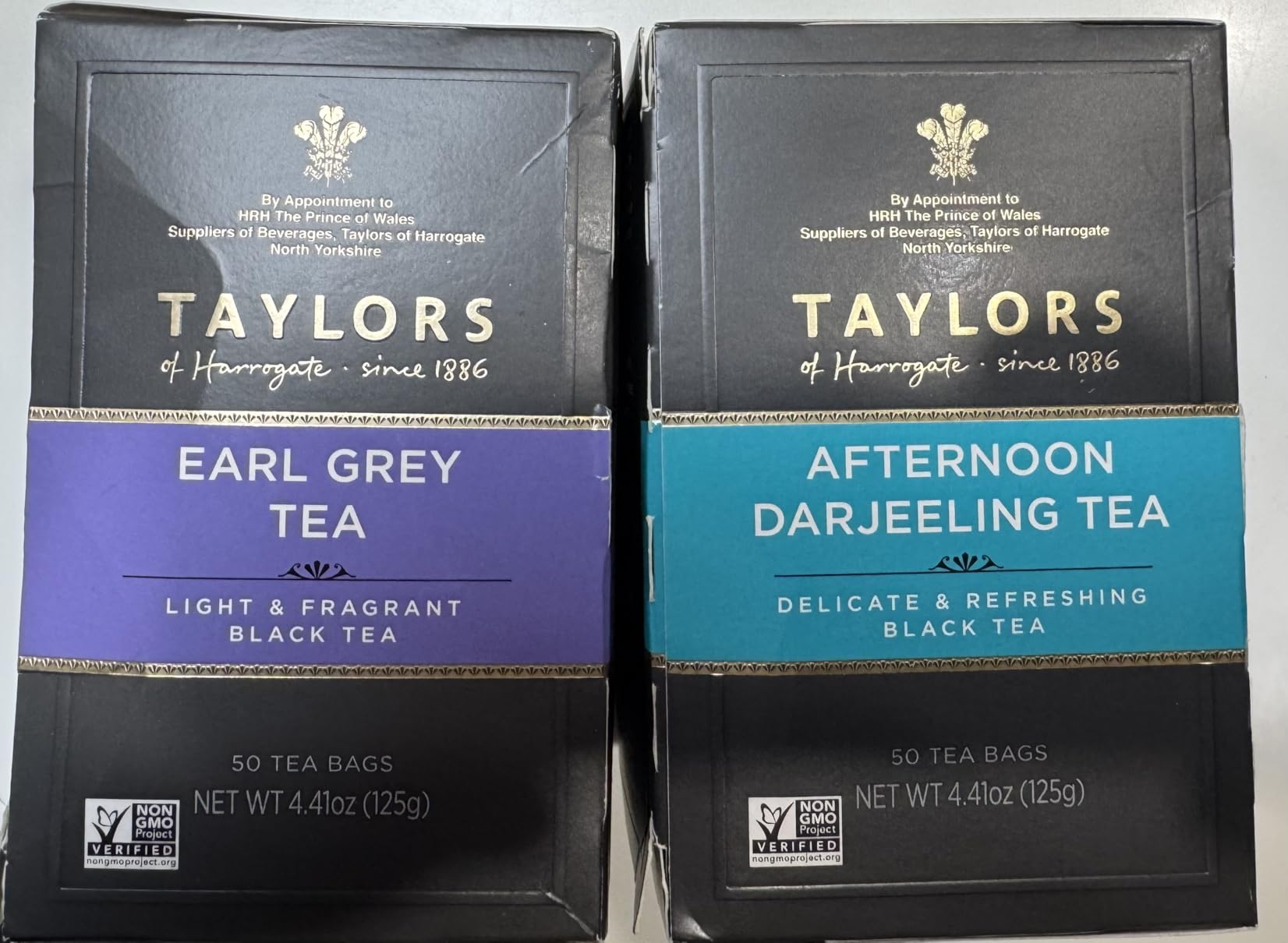 Taylors of Harrogate Earl Grey, Black Tea, Pillow Bags, 50 Count (Pack of 1), Fragrant, Delicate & Light, Caffeinated, Enjoy Hot or Iced, 50 Teabags customer photo 2