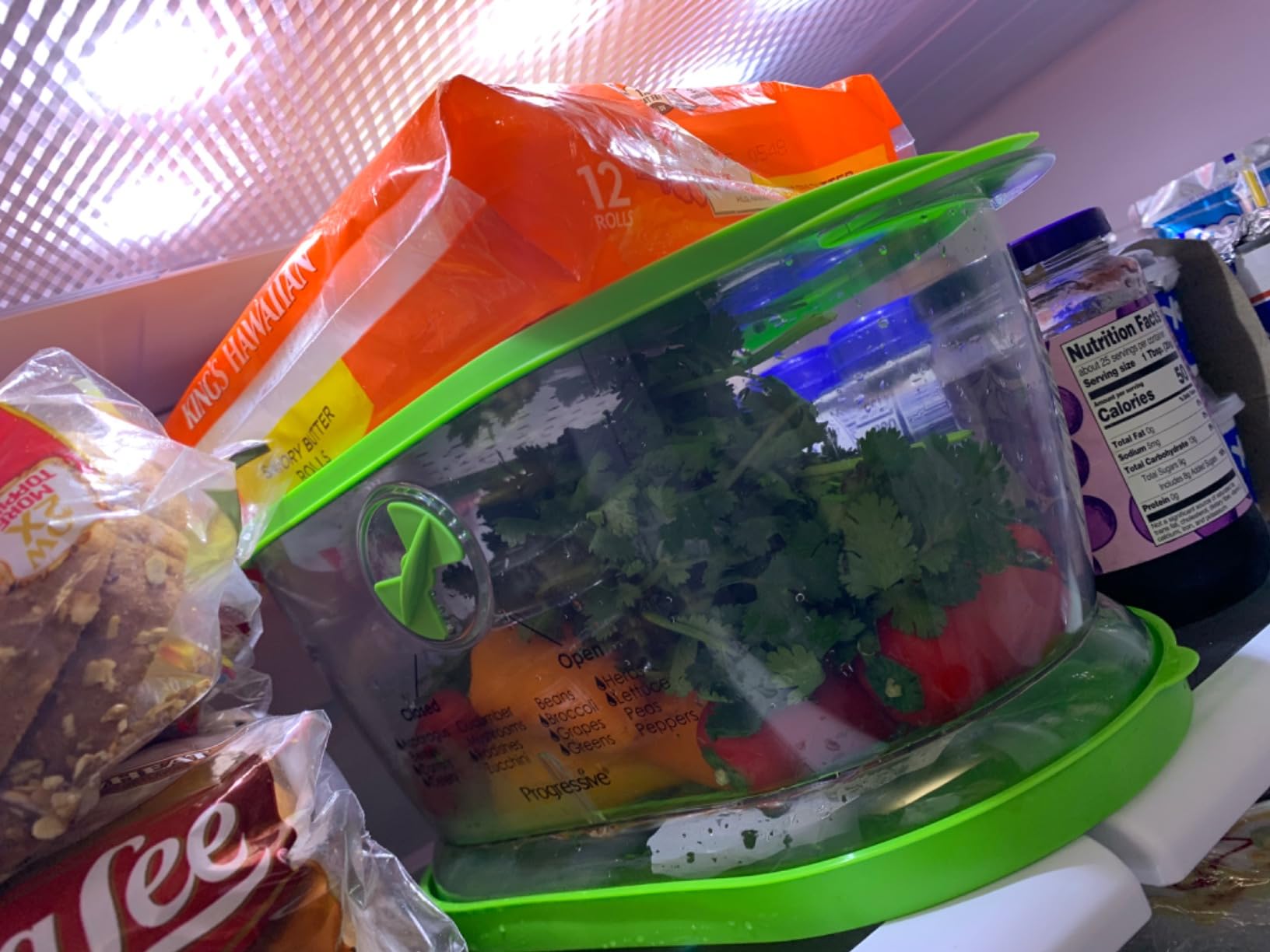 Prep Solutions by Progressive Lettuce Keeper Produce Storage Container, 4.7 Quarts, Green (LKS-06) customer photo 1