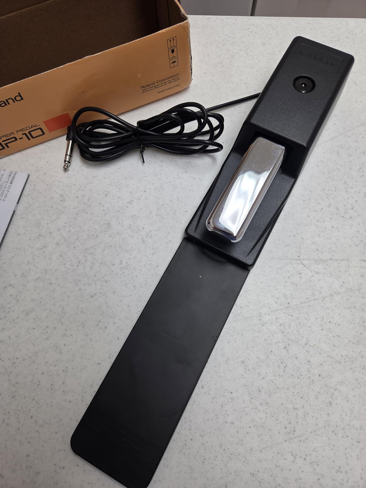 Roland DP-10 Real-Feel Pedal with Non-Slip Rubber Plate customer photo 2