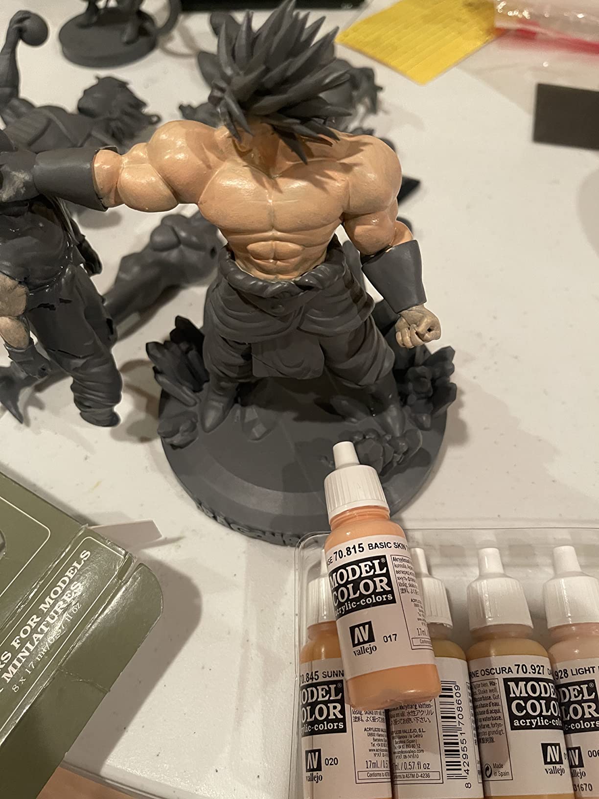 Vallejo - Model Color Face & Skin Tones Set | Modeling Acrylic Paints | 8 bottles x 18 ml (0.60 fl.oz.) customer photo 1