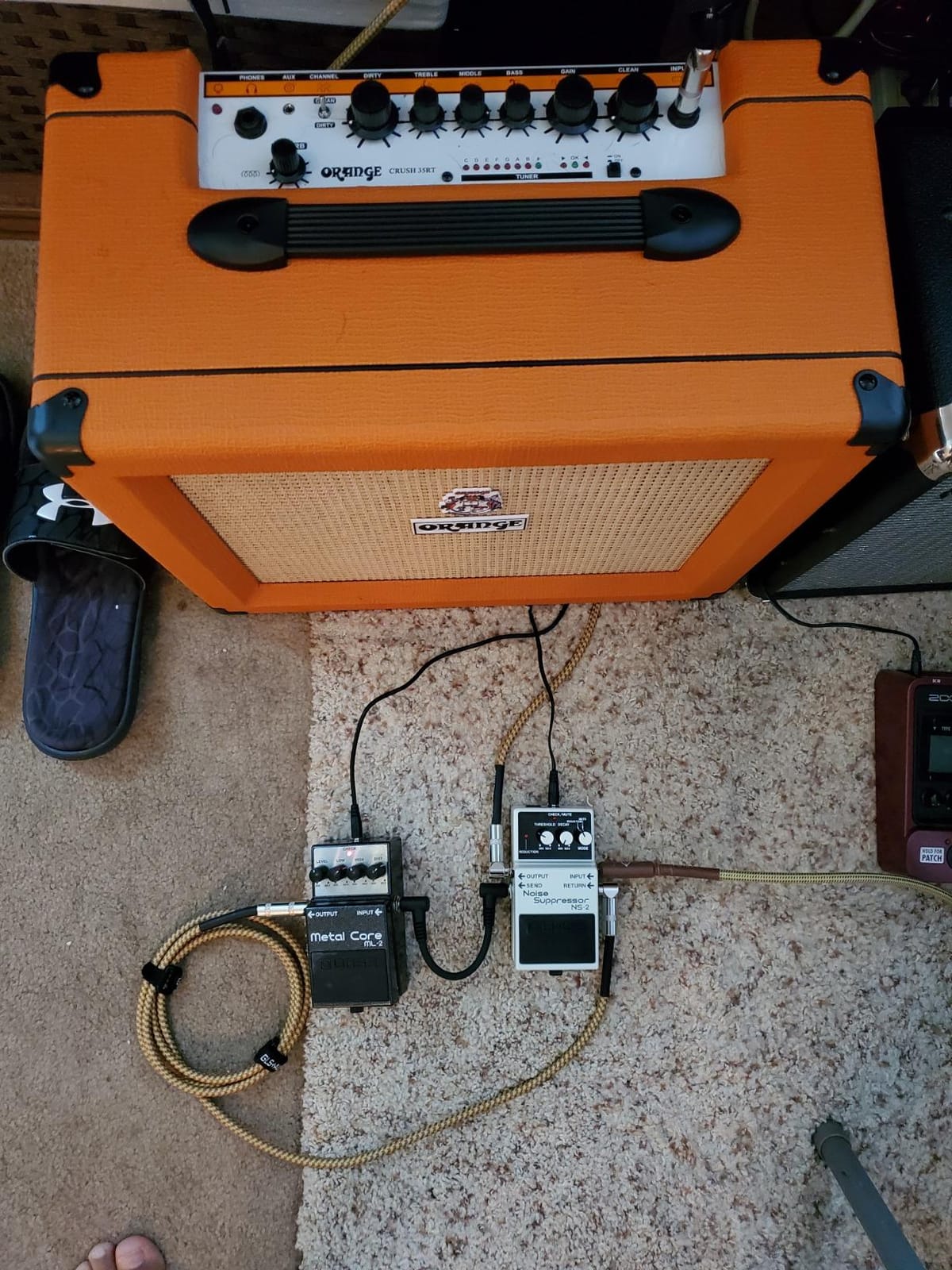 BOSS NS-2 Noise Suppressor Guitar Pedal customer photo 2