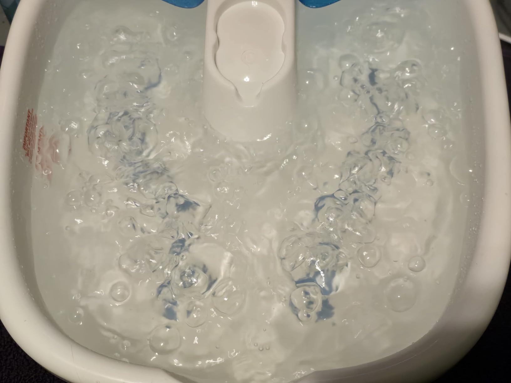 Homedics Bubble Mate Foot Spa, Toe Touch Controlled Foot Bath | with Invigorating Bubbles and Splash Proof, Raised Massage Nodes and Removable Pumice Stone customer photo 1
